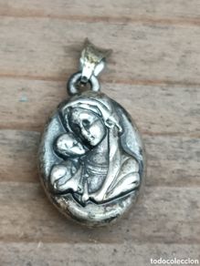 Antigüedades: Antiguo Relicario Holy Land Tierra Santa reliquia plata